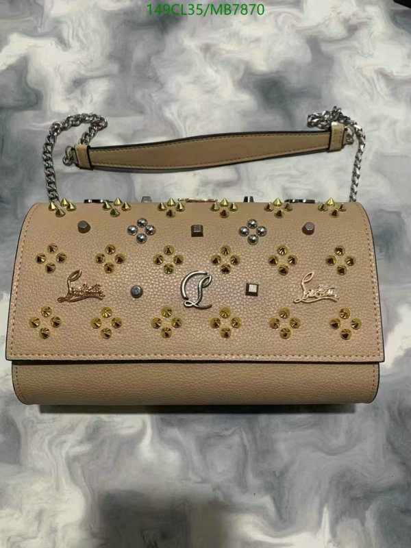 Crossbody-Christian Louboutin Bag(Mirror Quality) Code: MB7870 $: 149USD