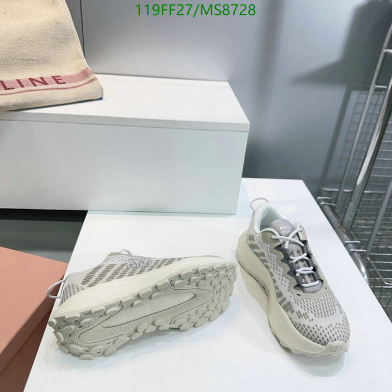 Miu Miu-Women Shoes Code: MS8728 $: 119USD
