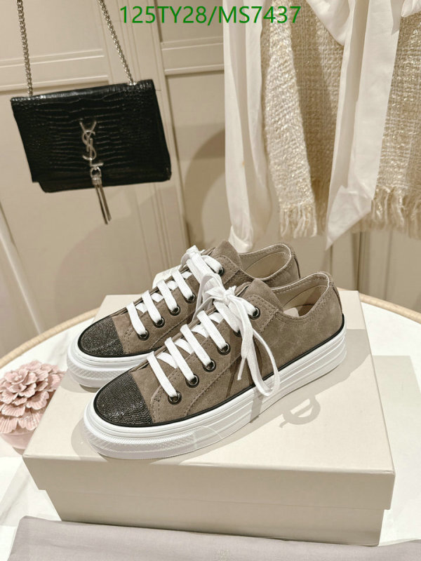 Brunello Cucinelli-Women Shoes Code: MS7437 $: 125USD