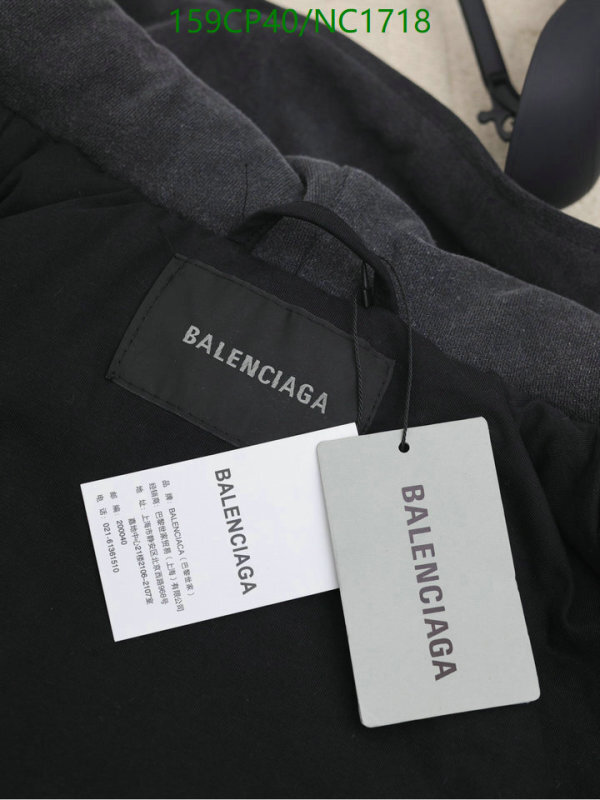 Balenciaga-Clothing Code: NC1718 $: 159USD