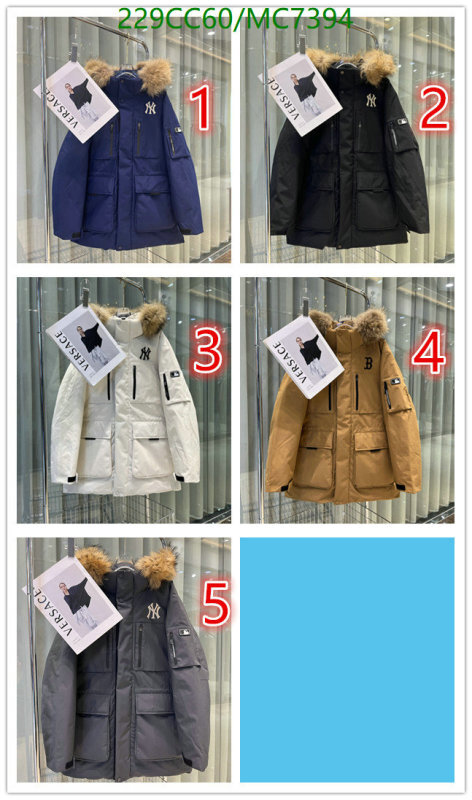 MLB-Down jacket Men Code: MC7394 $: 229USD
