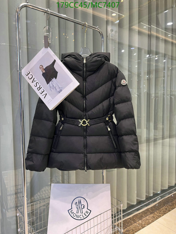 Moncler-Down jacket Women Code: MC7407 $: 179USD