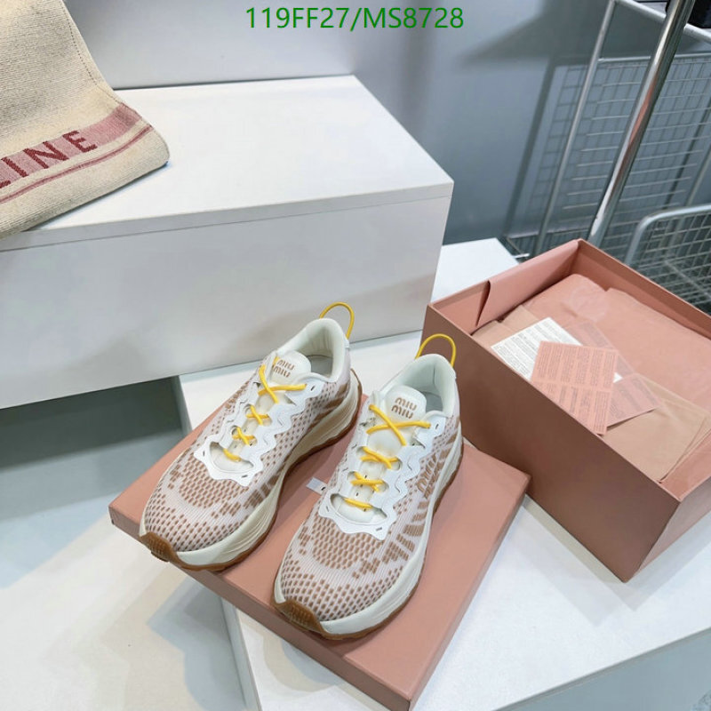 Miu Miu-Women Shoes Code: MS8728 $: 119USD