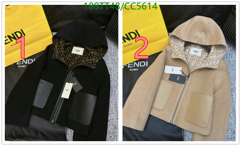 Fendi-Down jacket Women Code: CC5614 $: 189USD