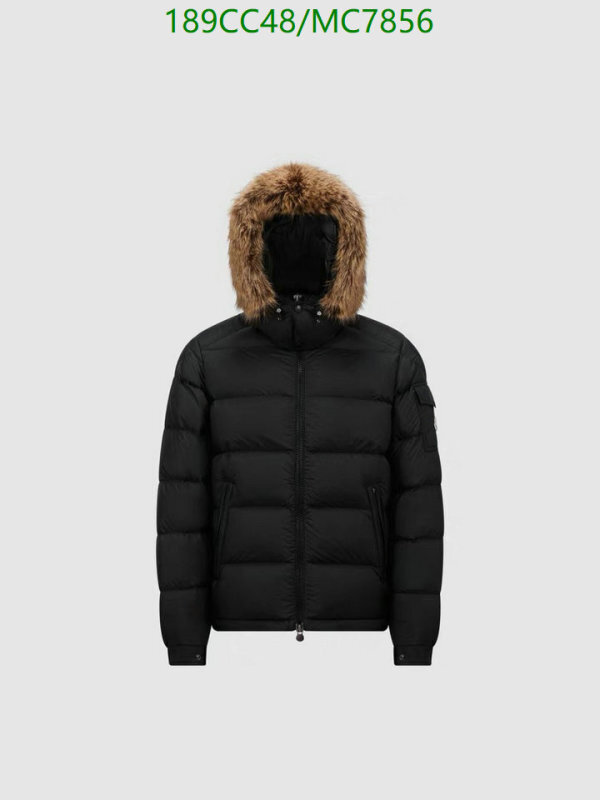 Moncler-Down jacket Men Code: MC7856 $: 189USD
