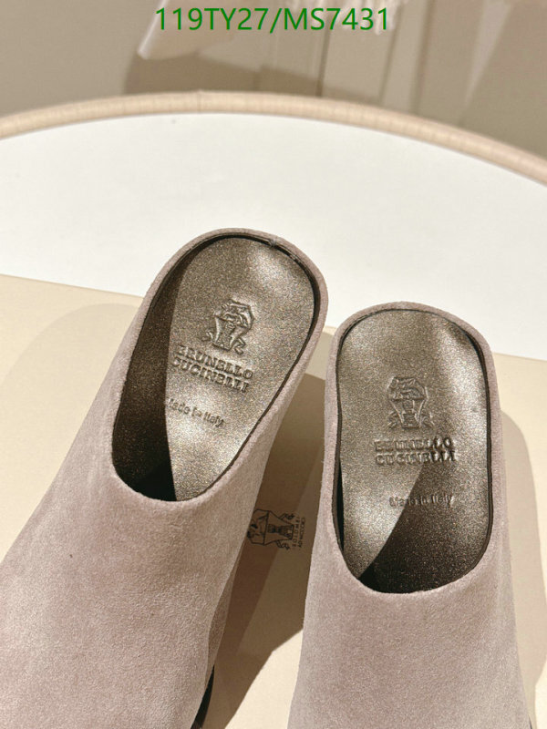 Brunello Cucinelli-Women Shoes Code: MS7431 $: 119USD