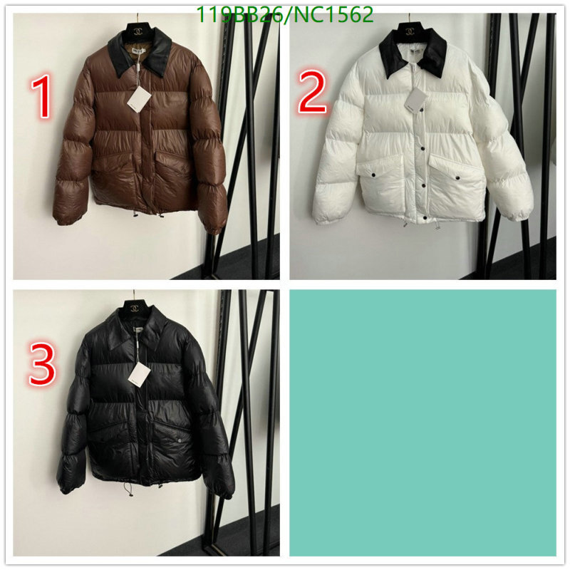 Miu Miu-Down jacket Women Code: NC1562 $: 119USD