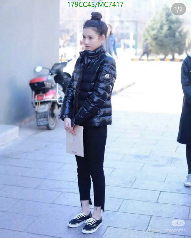 Moncler-Down jacket Women Code: MC7417 $: 179USD