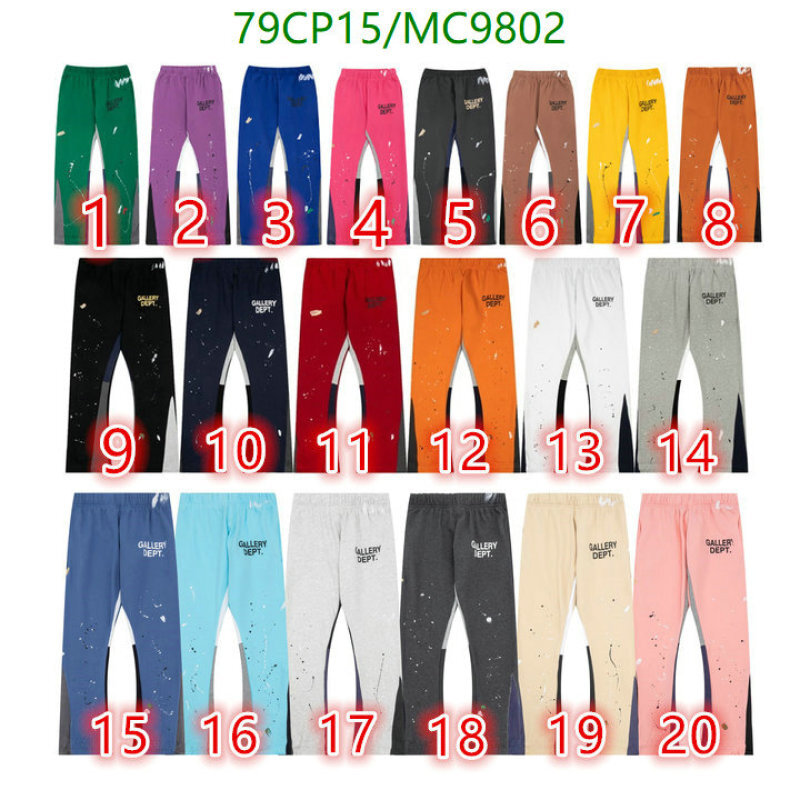 Gallery Dept-Clothing Code: MC9802 $: 79USD