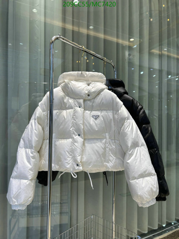 Prada-Down jacket Women Code: MC7420 $: 209USD