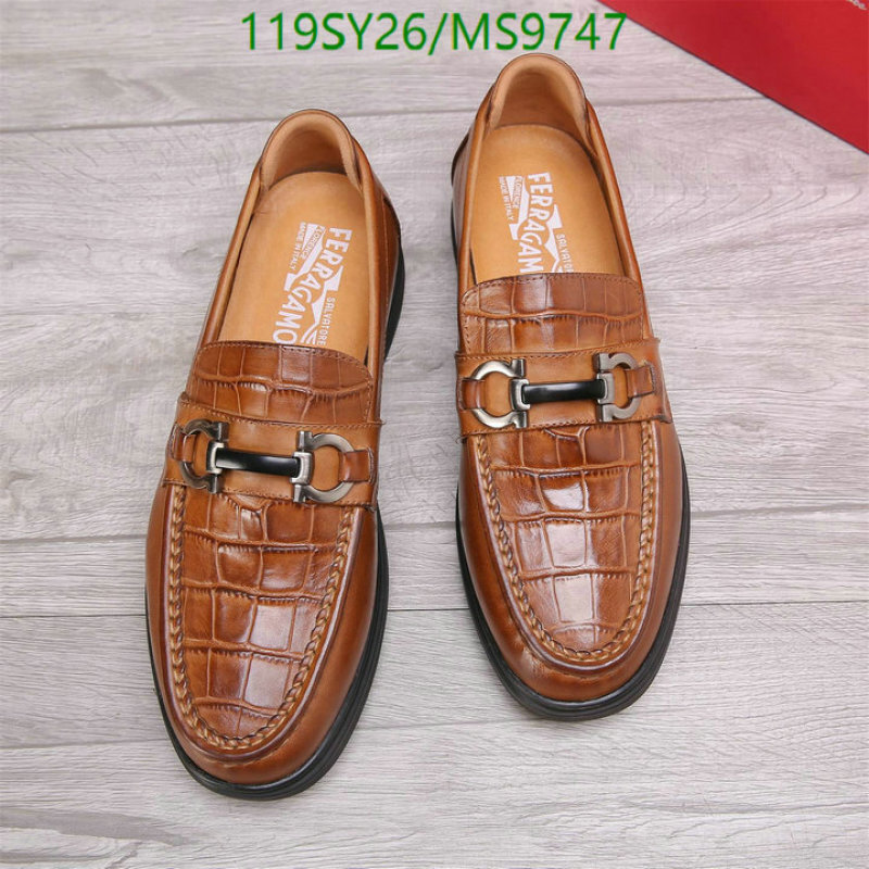 Ferragamo-Men shoes Code: MS9747 $: 119USD