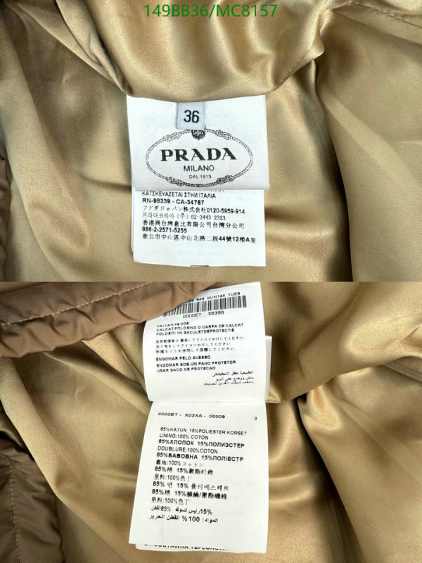 Prada-Clothing Code: MC8157 $: 149USD