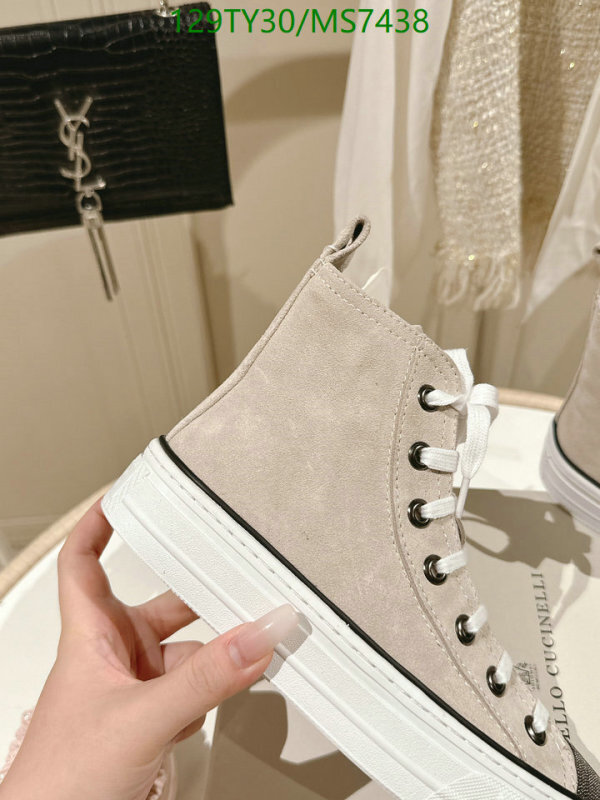 Brunello Cucinelli-Women Shoes Code: MS7438 $: 129USD