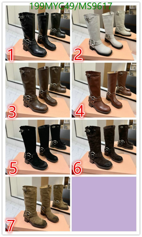 Boots-Women Shoes Code: MS9617 $: 199USD
