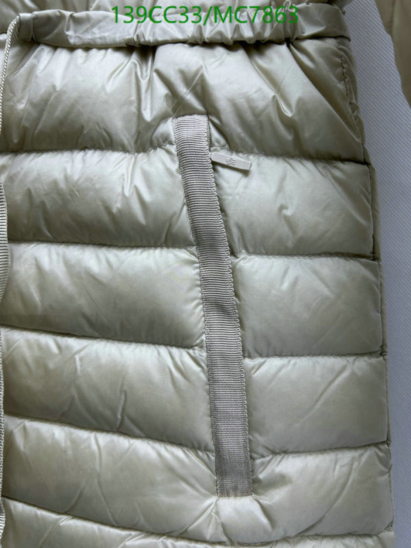 Moncler-Down jacket Women Code: MC7863 $: 139USD