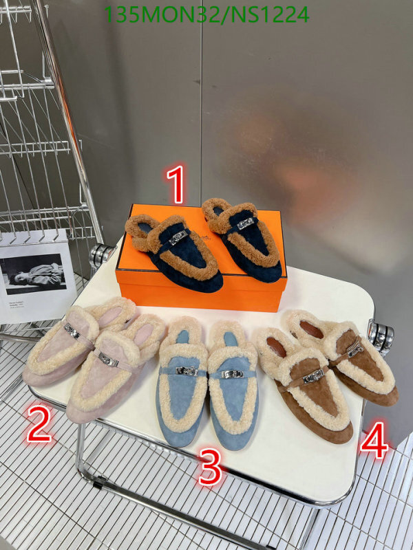Hermes-Women Shoes Code: NS1224 $: 135USD