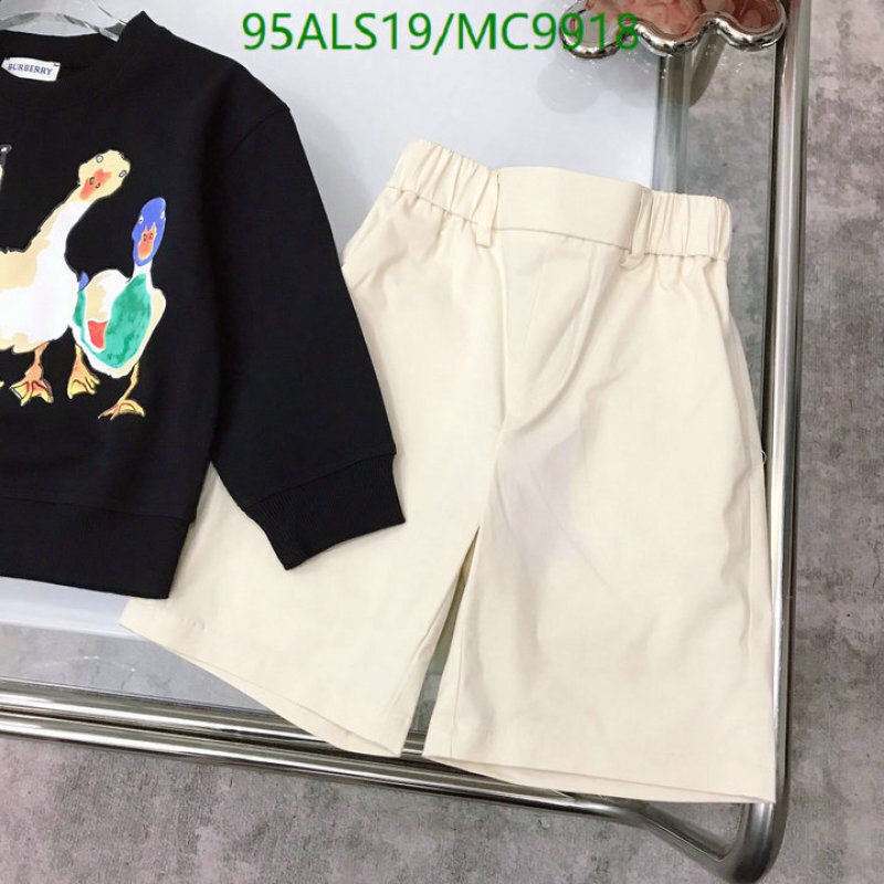 Burberry-Kids Clothing Code: MC9918 $: 95USD