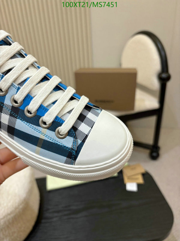 Burberry-Men shoes Code: MS7451 $: 100USD