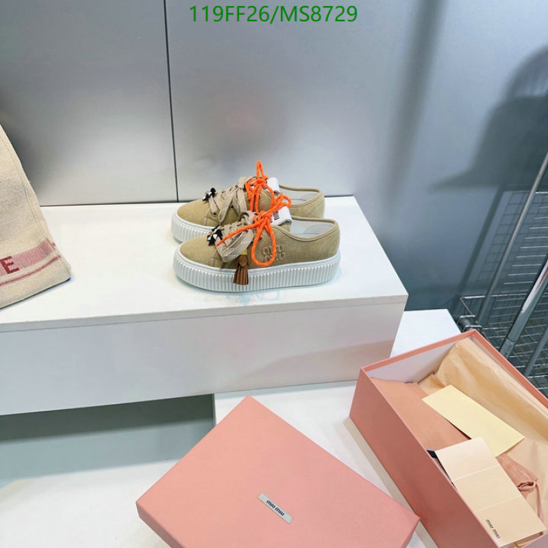 Miu Miu-Women Shoes Code: MS8729 $: 119USD