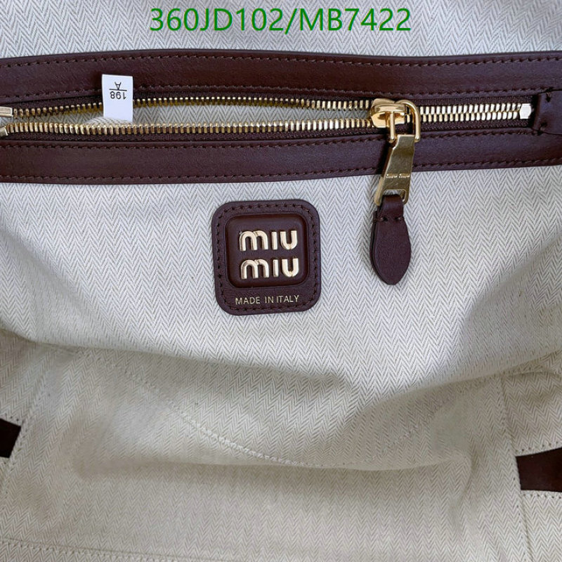 Miu Miu-Bag-Mirror Quality Code: MB7422 $: 360USD