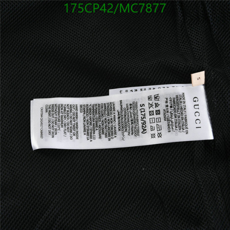 Gucci-Clothing Code: MC7877