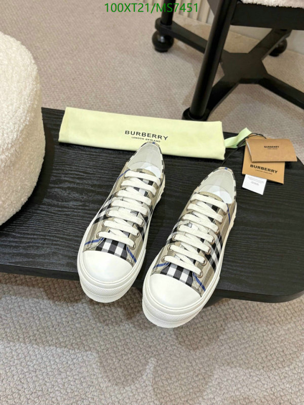 Burberry-Men shoes Code: MS7451 $: 100USD