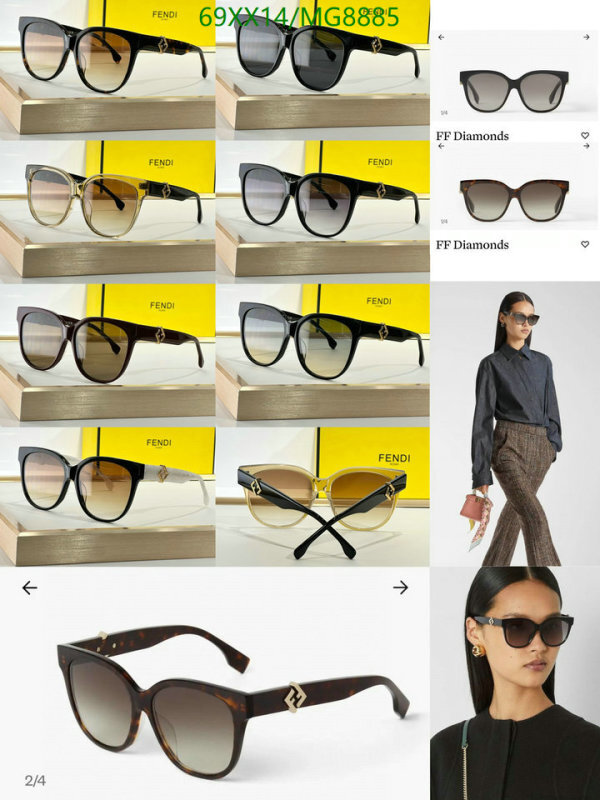 Fendi-Glasses Code: MG8885 $: 69USD