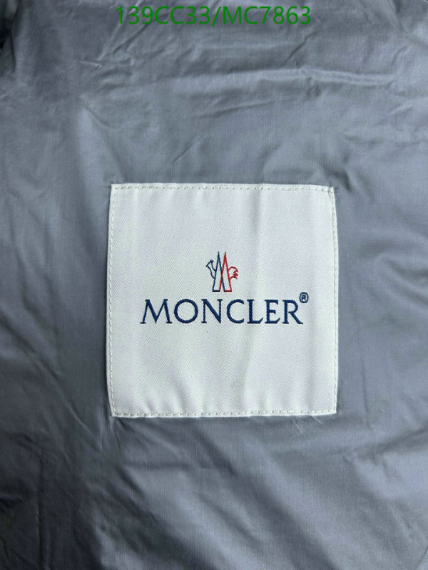 Moncler-Down jacket Women Code: MC7863 $: 139USD