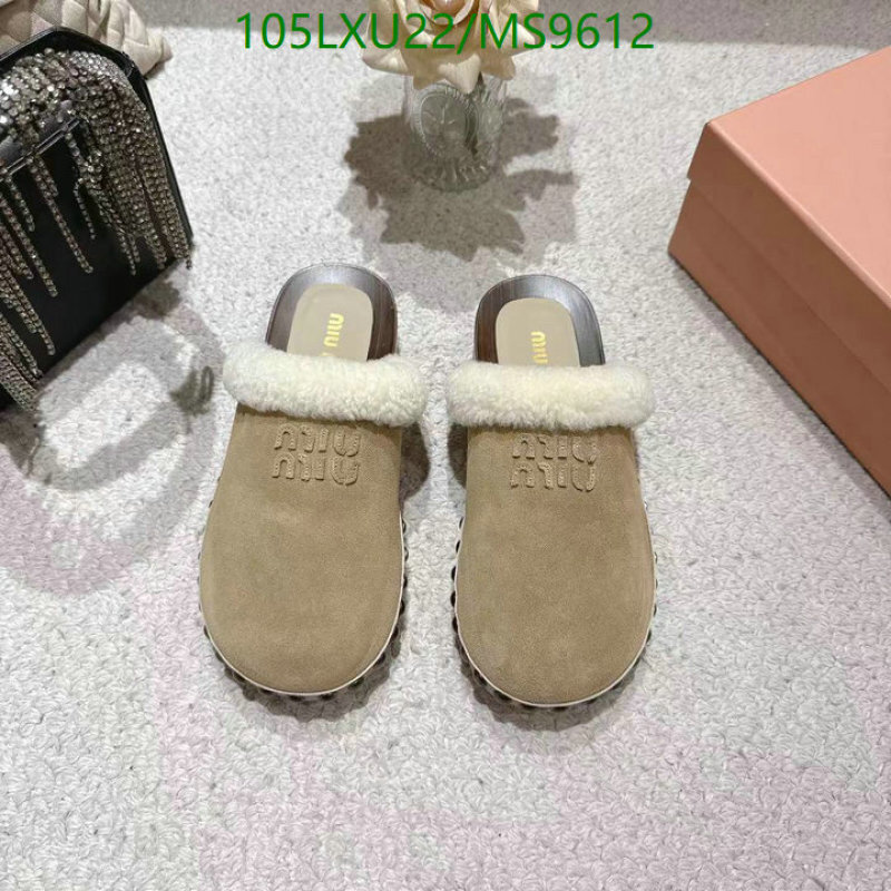 Miu Miu-Women Shoes Code: MS9612 $: 105USD
