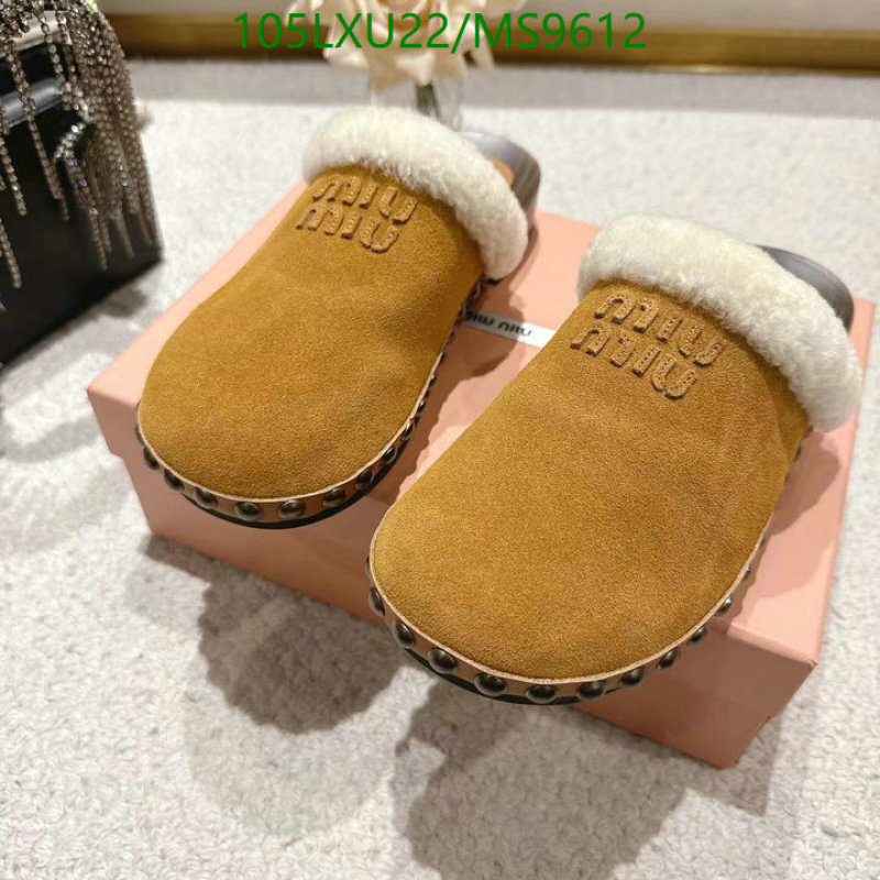 Miu Miu-Women Shoes Code: MS9612 $: 105USD