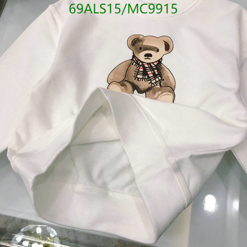 Burberry-Kids Clothing Code: MC9915 $: 69USD