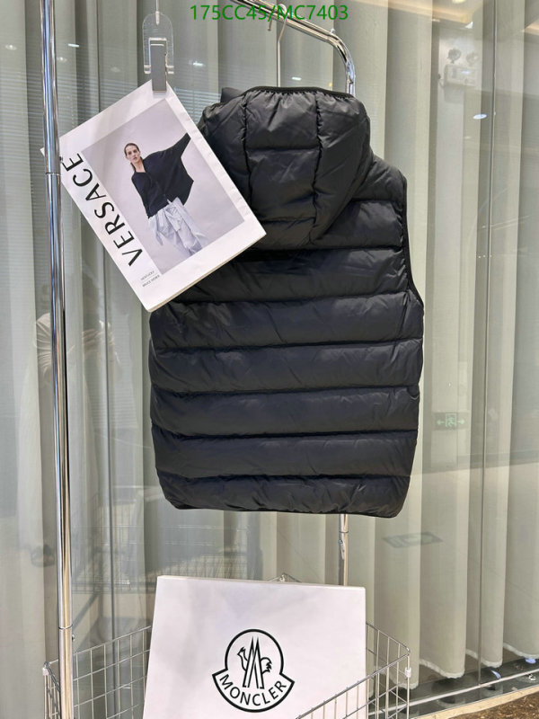 Moncler-Down jacket Men Code: MC7403 $: 175USD