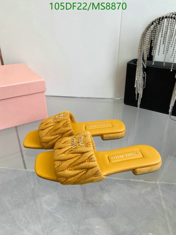 Miu Miu-Women Shoes Code: MS8870 $: 105USD
