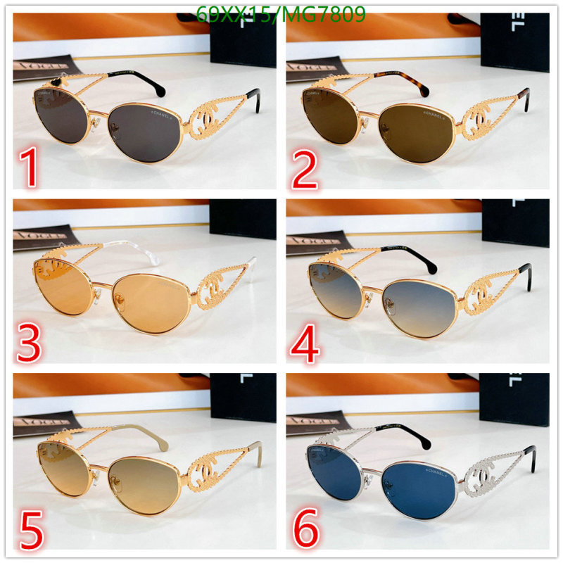 Chanel-Glasses Code: MG7809 $: 69USD
