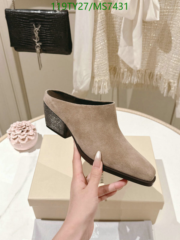 Brunello Cucinelli-Women Shoes Code: MS7431 $: 119USD