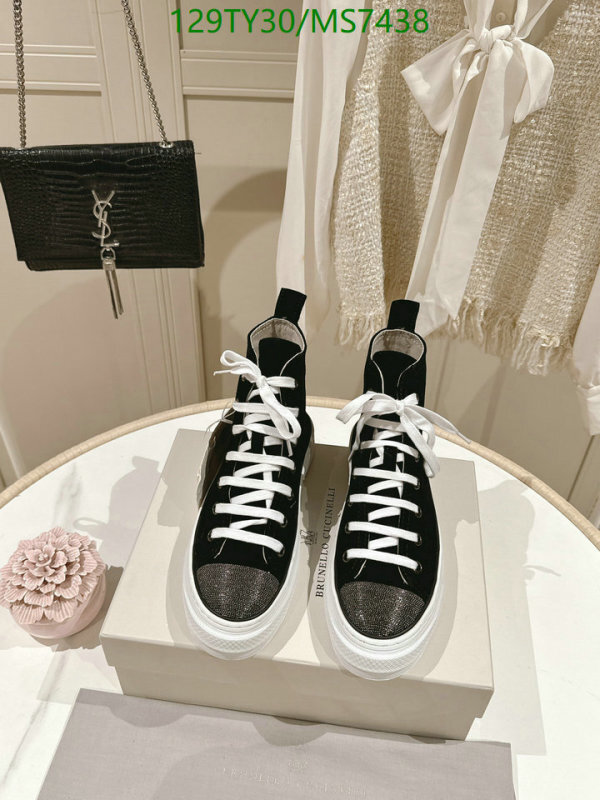 Brunello Cucinelli-Women Shoes Code: MS7438 $: 129USD
