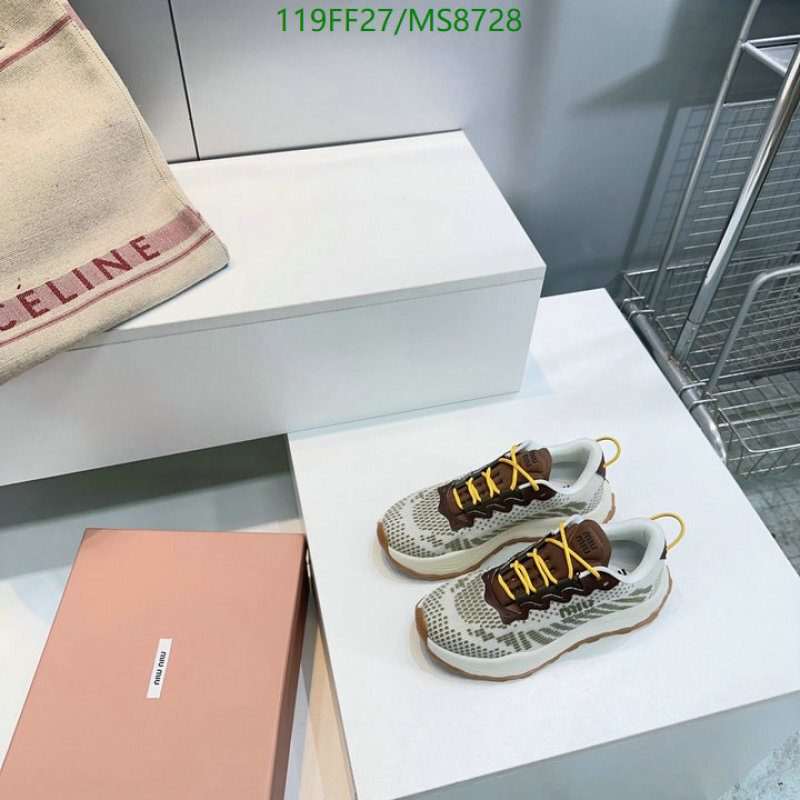 Miu Miu-Women Shoes Code: MS8728 $: 119USD