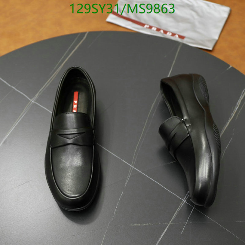 Prada-Men shoes Code: MS9863 $: 129USD