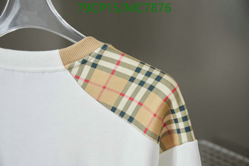 Burberry-Clothing Code: MC7876 $: 79USD