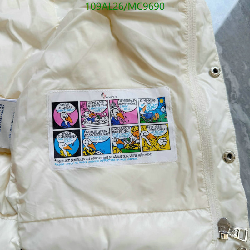 Moncler-Kids Clothing Code: MC9690 $: 109USD