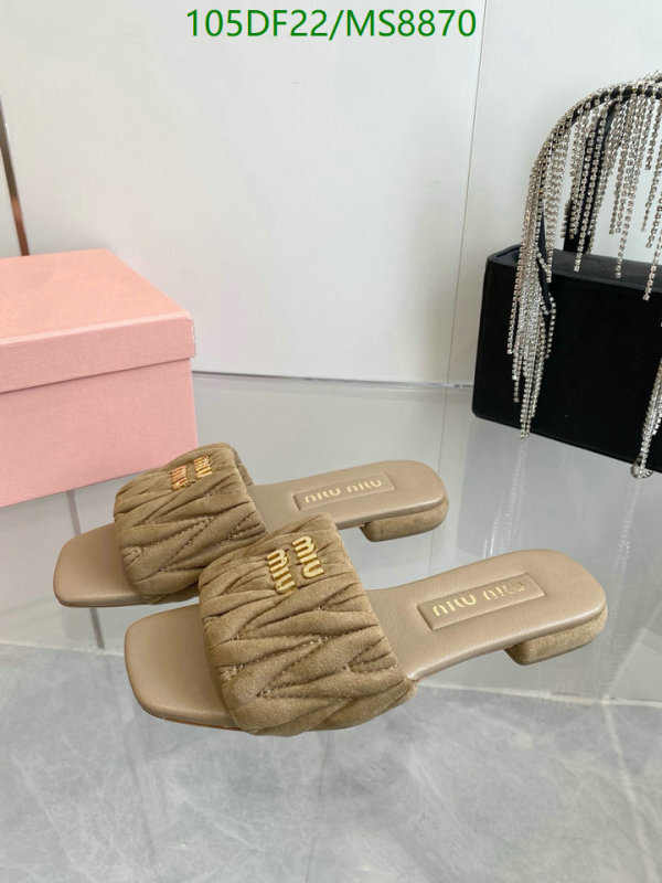 Miu Miu-Women Shoes Code: MS8870 $: 105USD