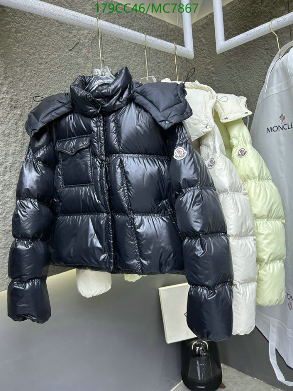Moncler-Down jacket Women Code: MC7867 $: 179USD