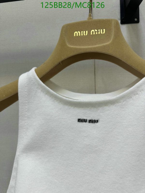 MIUMIU-Clothing Code: MC8126 $: 125USD