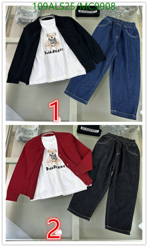 Burberry-Kids Clothing Code: MC9908 $: 109USD