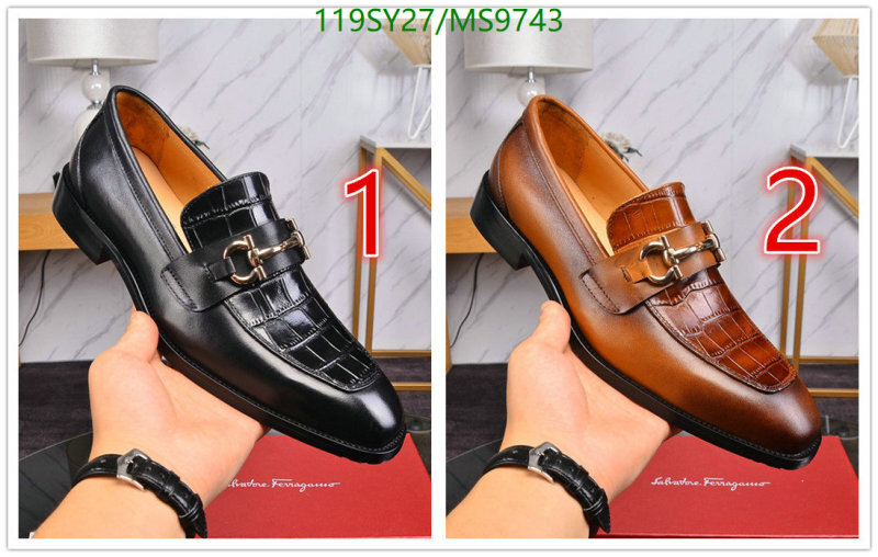 Ferragamo-Men shoes Code: MS9743 $: 119USD
