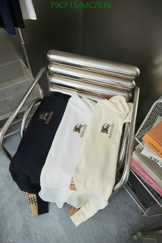Burberry-Clothing Code: MC7876 $: 79USD