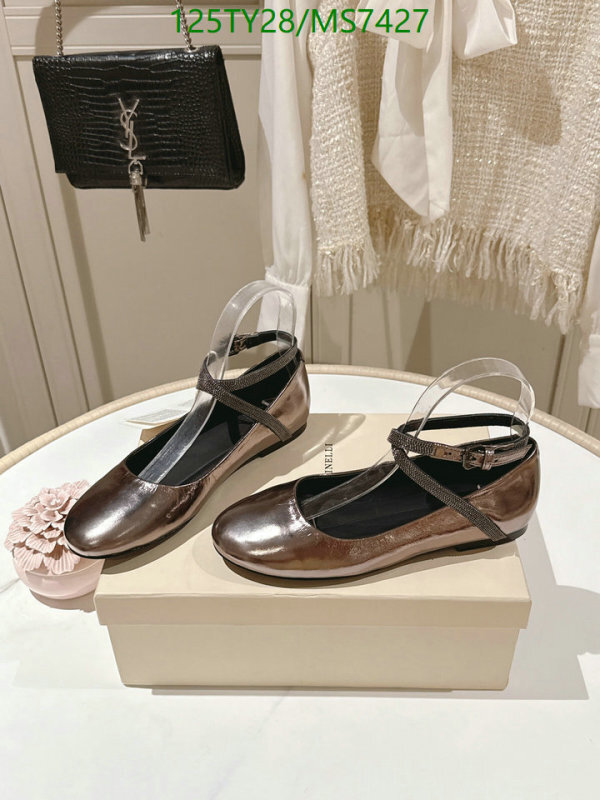 Brunello Cucinelli-Women Shoes Code: MS7427 $: 125USD
