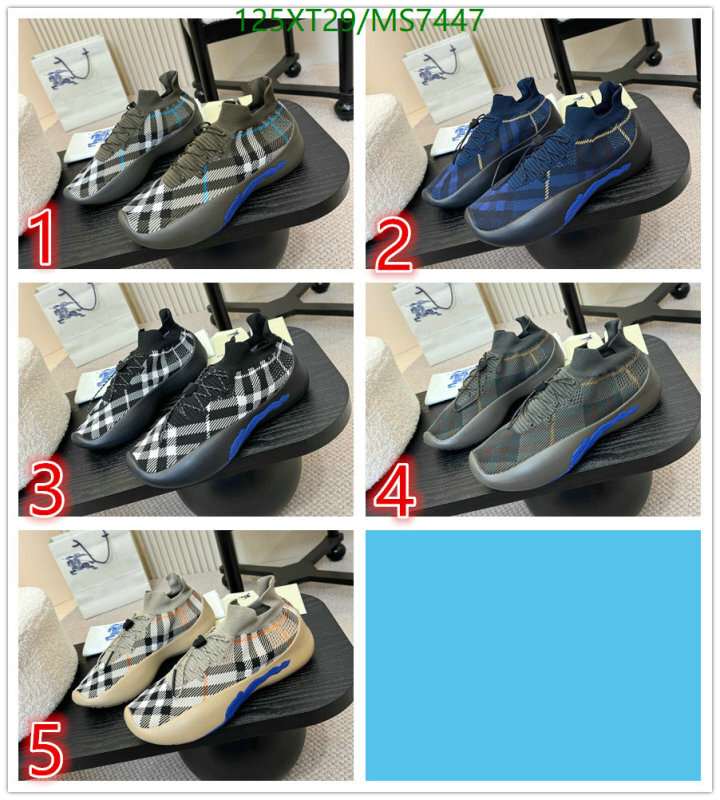 Burberry-Men shoes Code: MS7447 $: 125USD