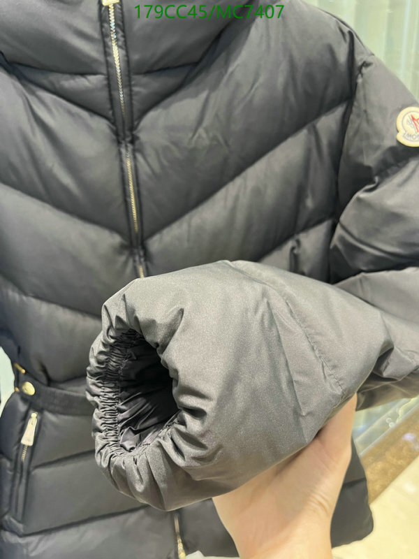 Moncler-Down jacket Women Code: MC7407 $: 179USD