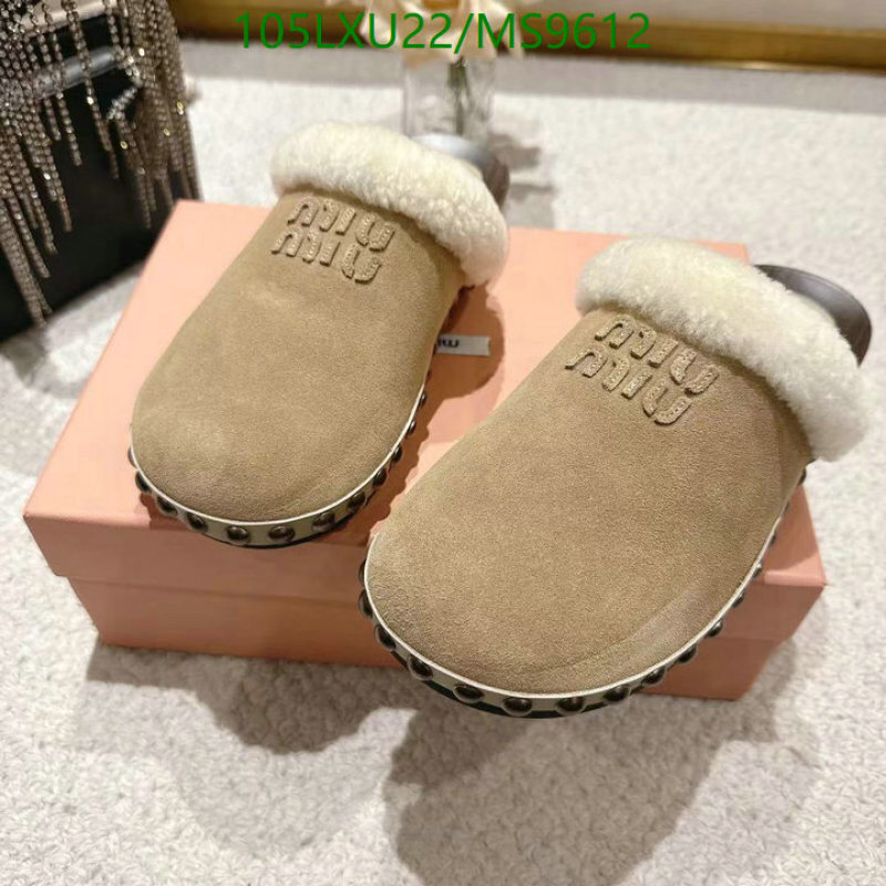Miu Miu-Women Shoes Code: MS9612 $: 105USD